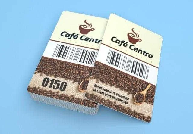 Comandas de Consumo em PVC