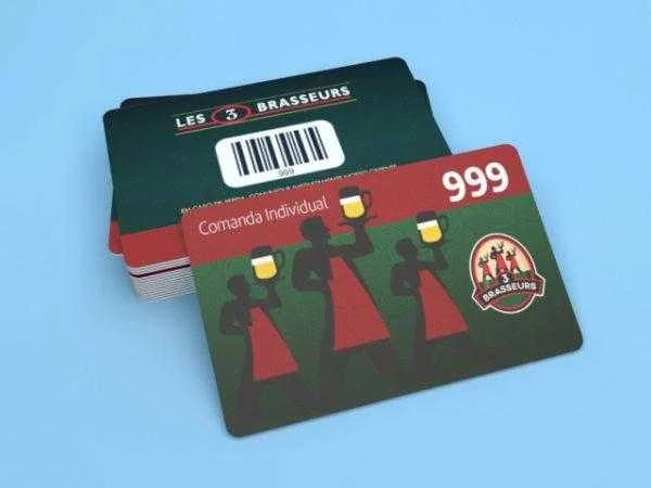 Comandas de Consumo em PVC